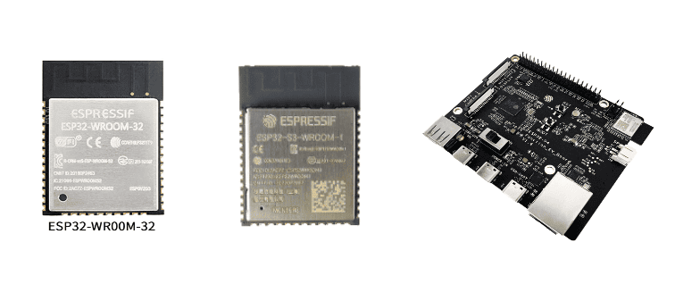 esp32vsesp32s3vsesp32p4