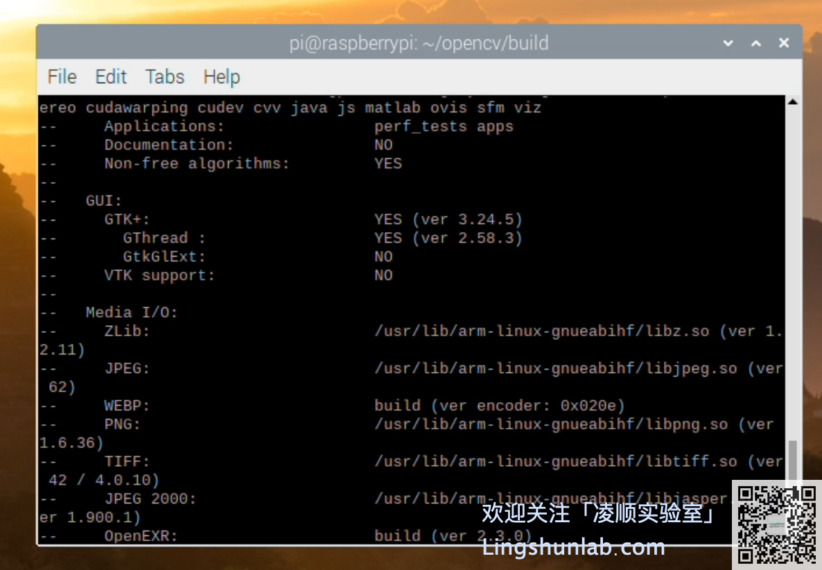 Raspberry pi 树莓派安装 OpenCV 4.1.2_树莓派安装opencv4.1.2-CSDN博客