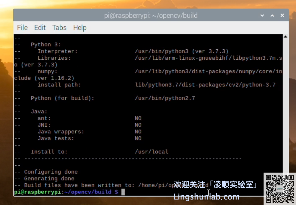 Raspberry pi 树莓派安装 OpenCV 4.1.2_树莓派安装opencv4.1.2-CSDN博客
