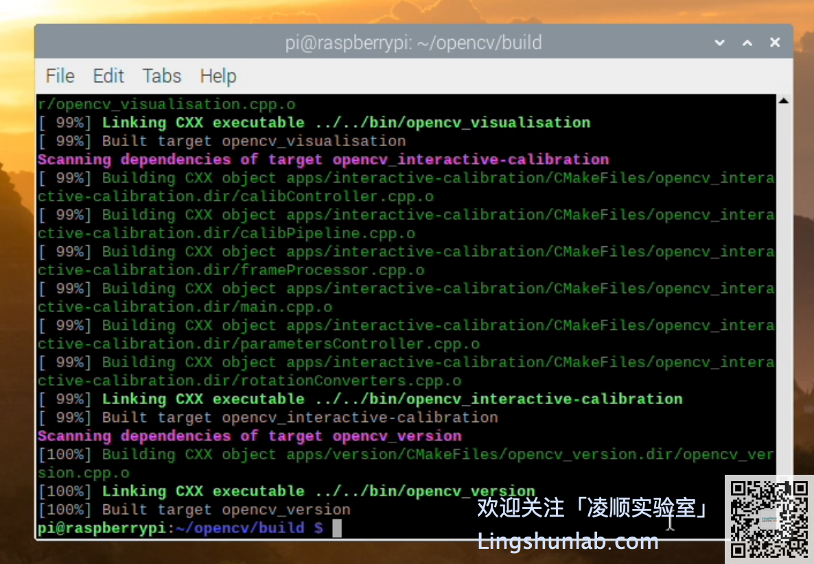 Raspberry pi 树莓派安装 OpenCV 4.1.2_树莓派安装opencv4.1.2-CSDN博客
